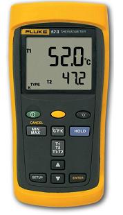 termometru de contact fluke 52+ii